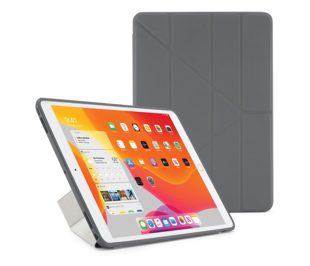 Pipetto Origami TPU do iPad 10.2" (2021/2020/2019) grey - 1185396 - zdjęcie
